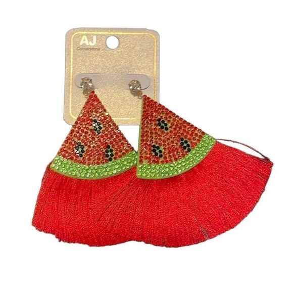 Watermelon Earrings - Picture 1 of 5